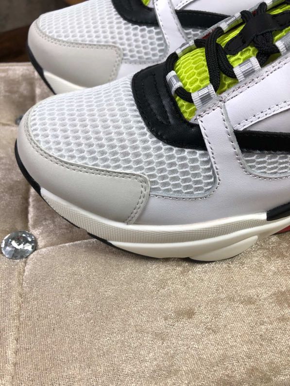 Anum Bags DIR B22 White And Yellow Sneaker