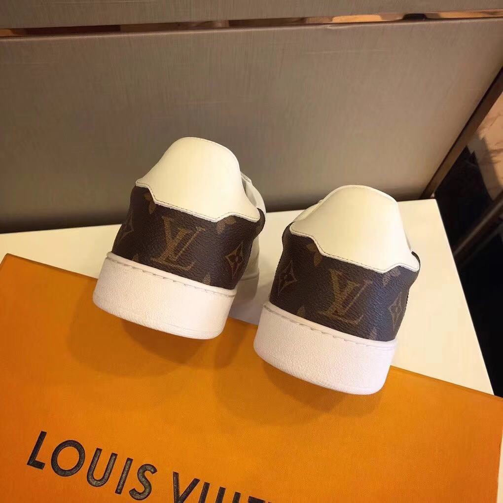Anum Bags LUV Rivoli Low Brown White Sneaker