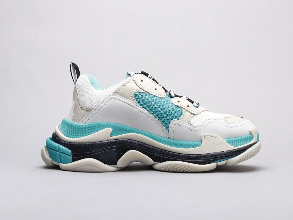 Ezyycart Bags Bla Triple S Tiffany Green Sneaker