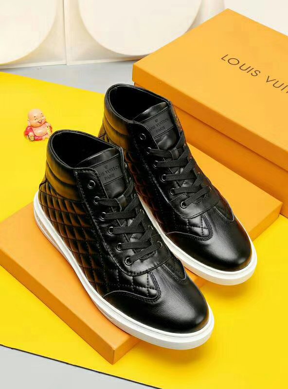 Anum Bags LUV HIgh Top Metal Black Sneaker