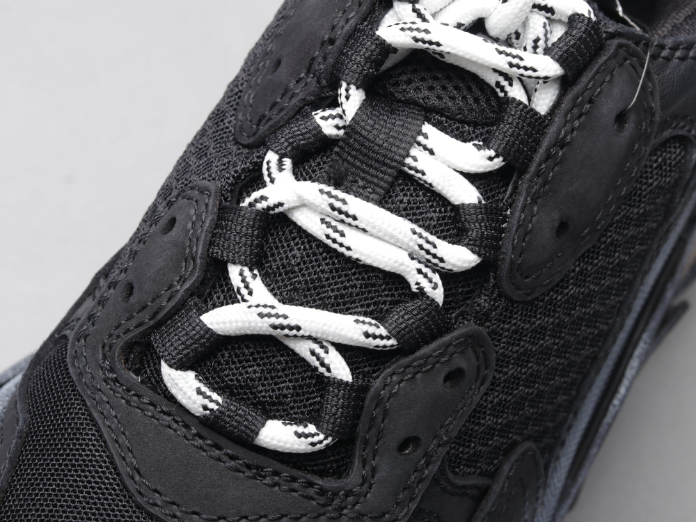 Ezyycart Bags Bla Triple S Air Cushion Black Sneaker