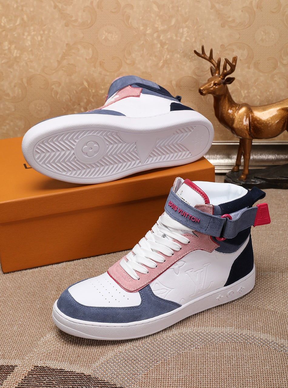 Anum Bags LUV High Top White Sneaker