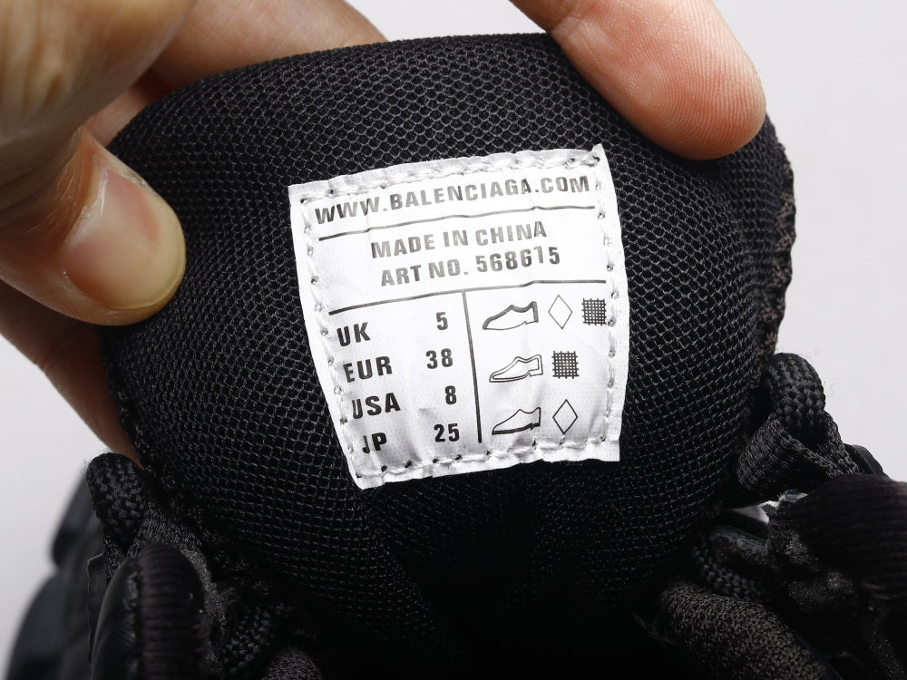 Ezyycart Bags Bla Track Hollow Black Sneaker