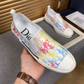 Anum Bags DIR B23 Slip MultiColor And White LOW-TOP SNEAKER