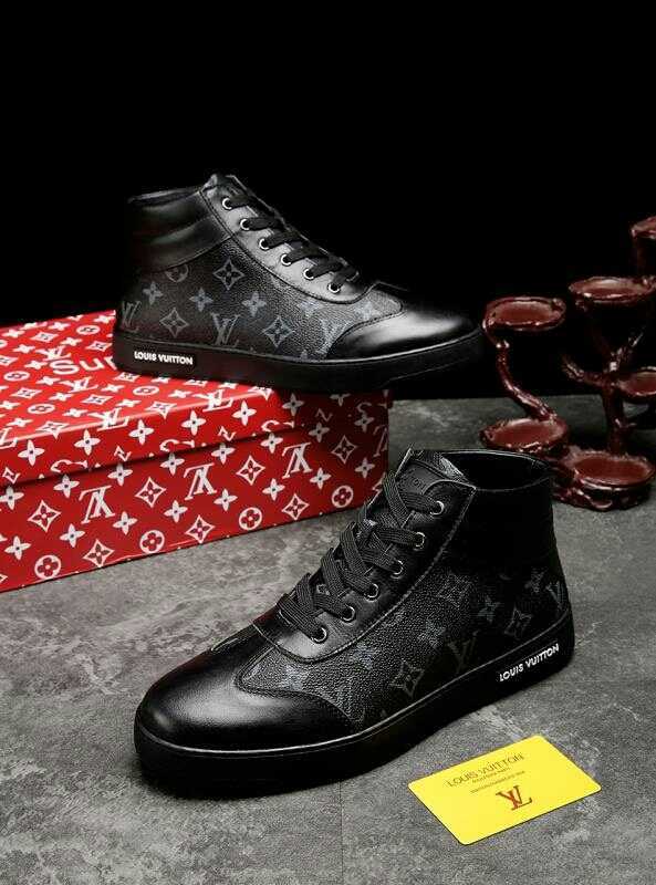 Anum Bags LUV HIgh Top Black Sneaker
