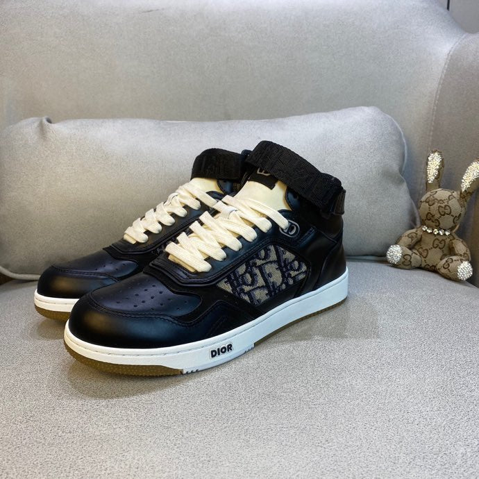 Anum Bags DIR B27 BLACK HIGH-TOP SNEAKER
