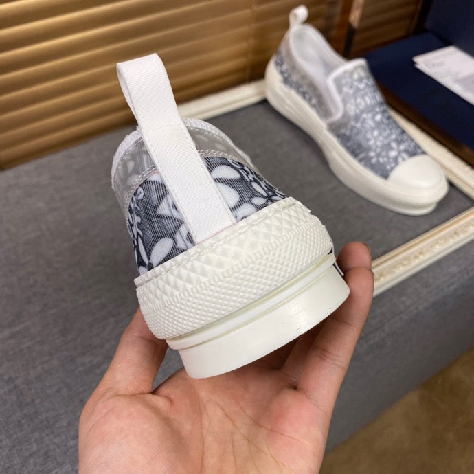 Anum Bags DIR B23 Slip Blue And White LOW-TOP SNEAKER