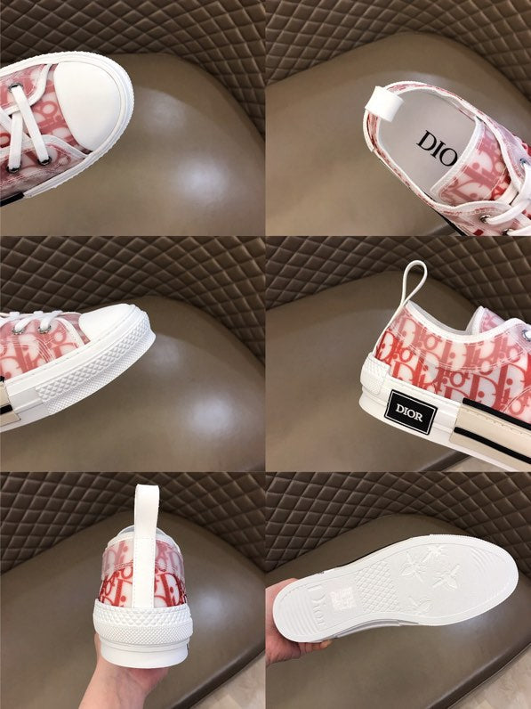 Anum Bags DIR B23 Red Oblique LOW-TOP SNEAKER