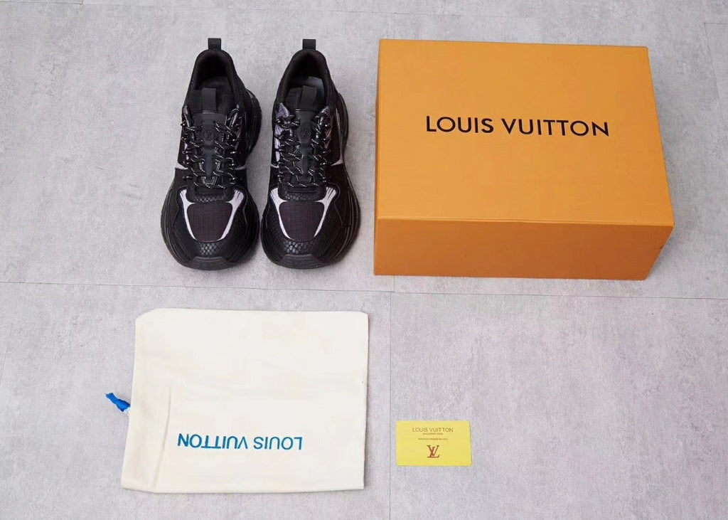 Anum Bags LUV Run Away Brown Black Sneaker