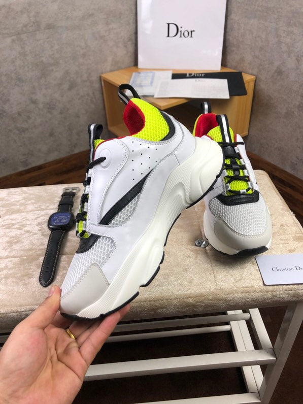 Anum Bags DIR B22 White And Yellow Sneaker