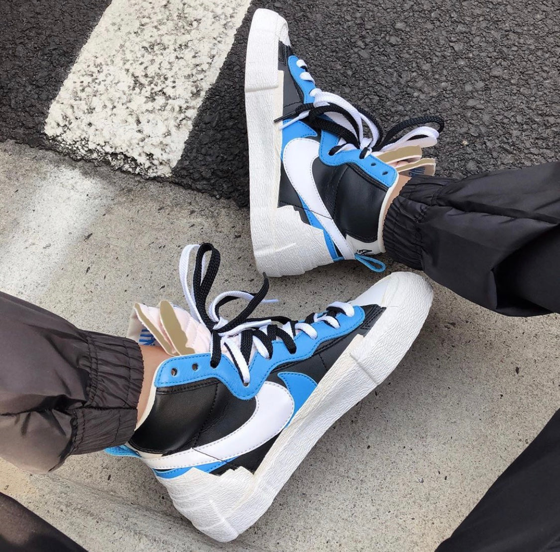 Ezyycart Bags NKE Blazer White Blue