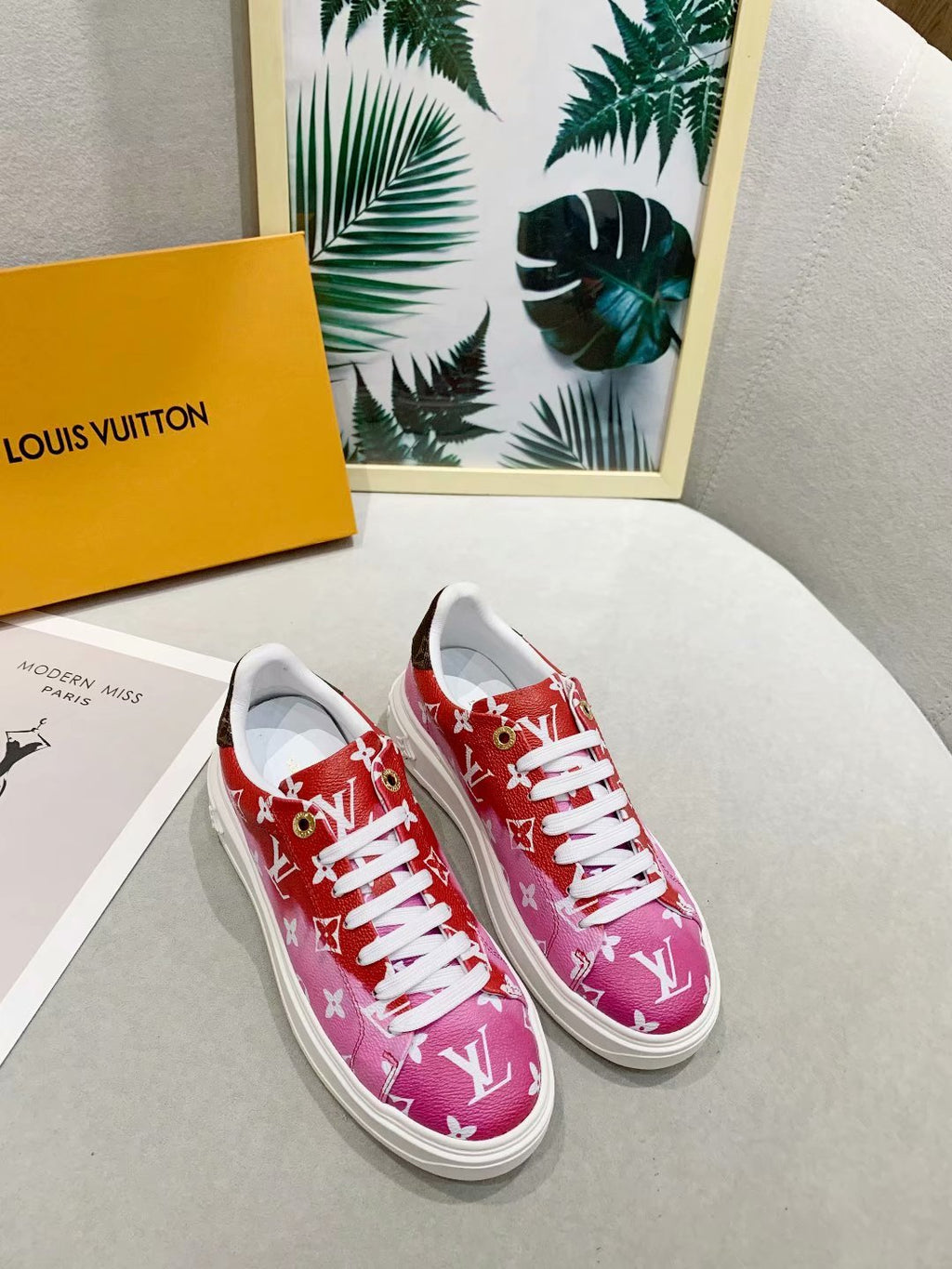 Anum Bags LUV Casual Low Pink Sneaker