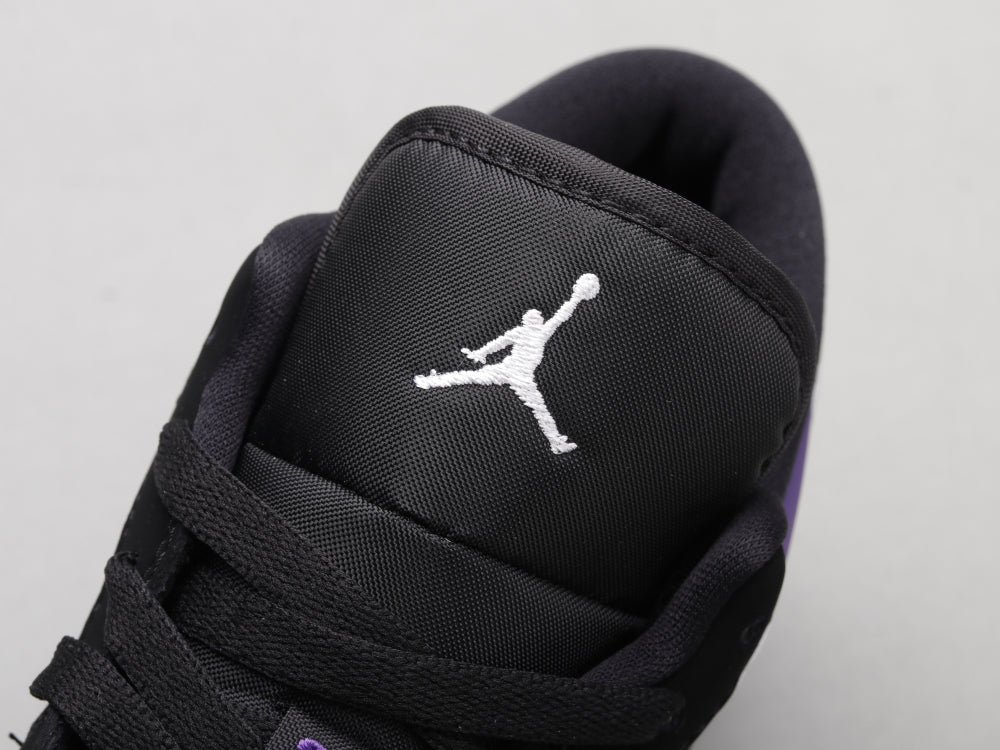 Ezyycart Bags AJ1 Black and purple toes