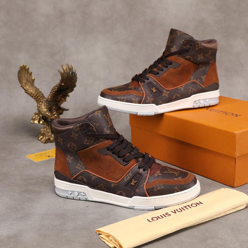 Anum Bags LUV Traners Inspired Brown Sneaker