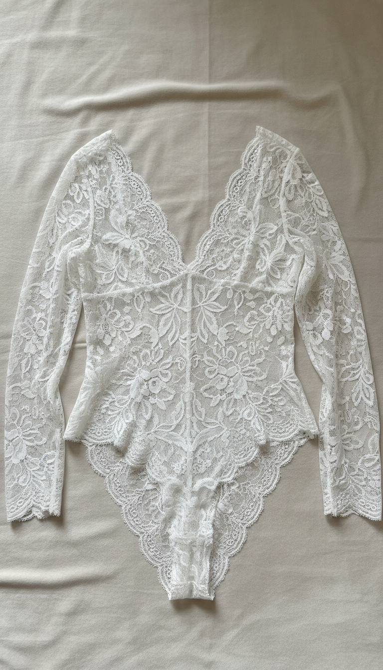 Elegant Lace Bodysuit