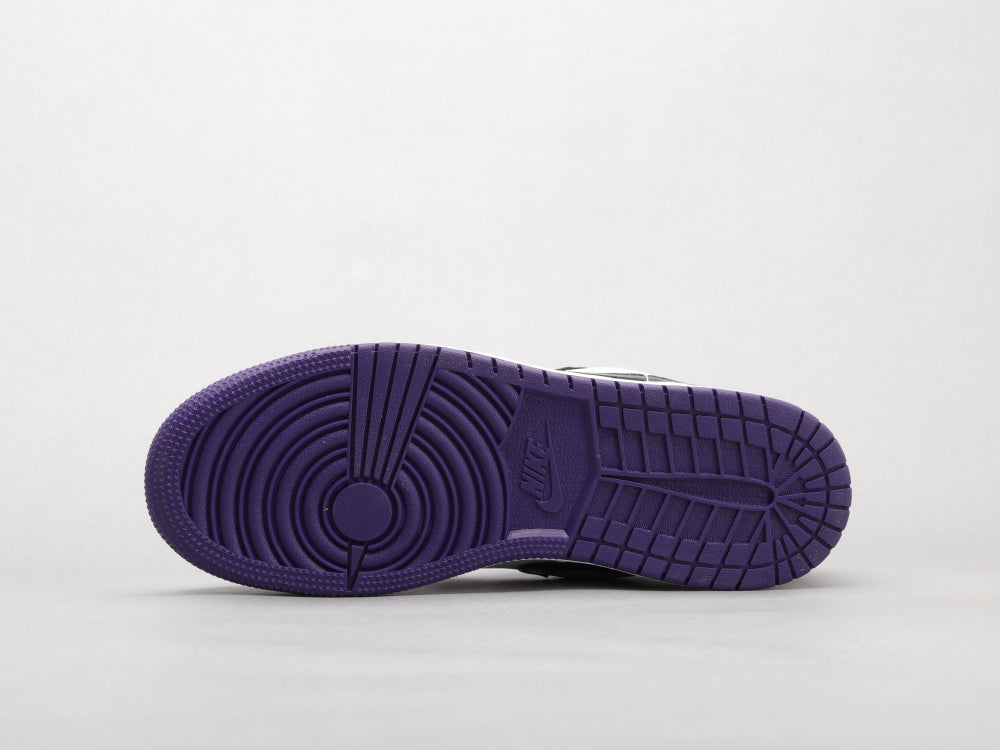 Ezyycart Bags AJ1 Black and purple toes