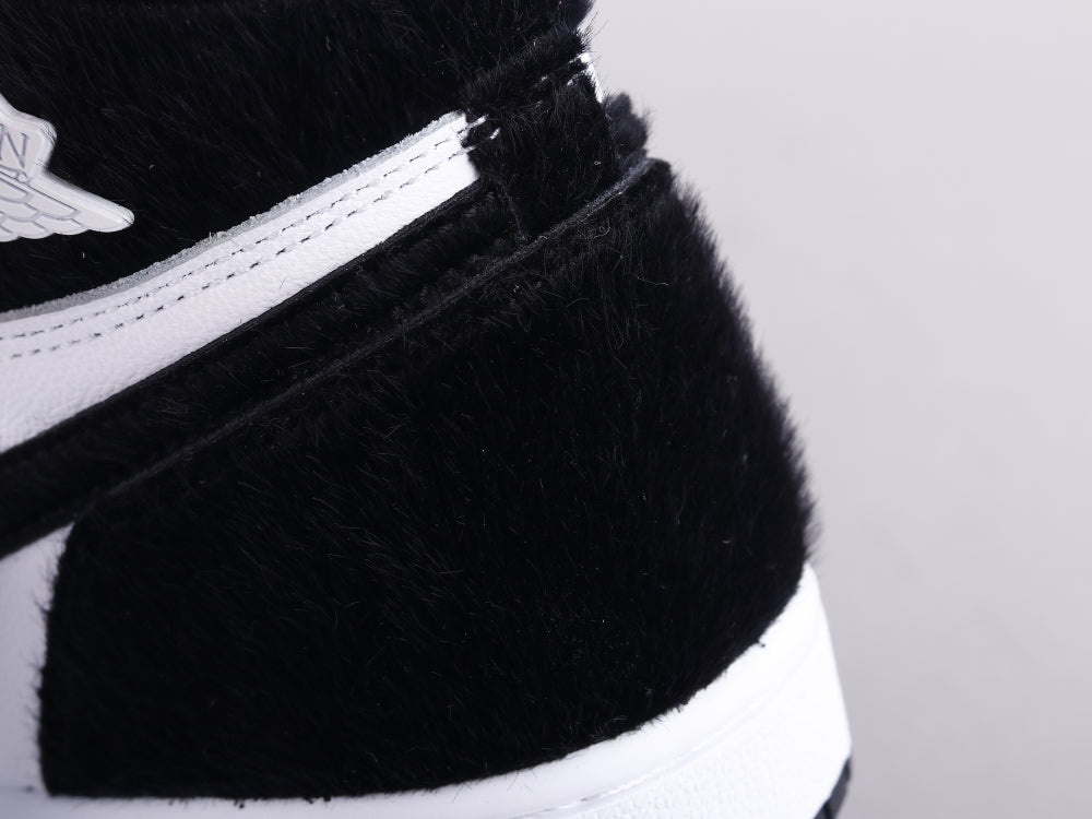 Ezyycart Bags AJ1 horsehair black and white