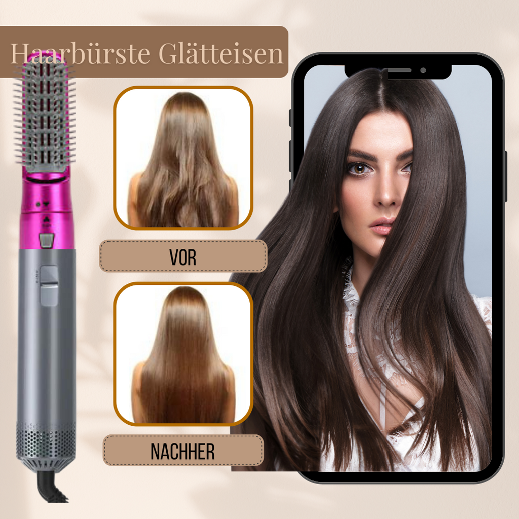 Air Pro 5-in-1 Haarstyler mit Aufsätzen