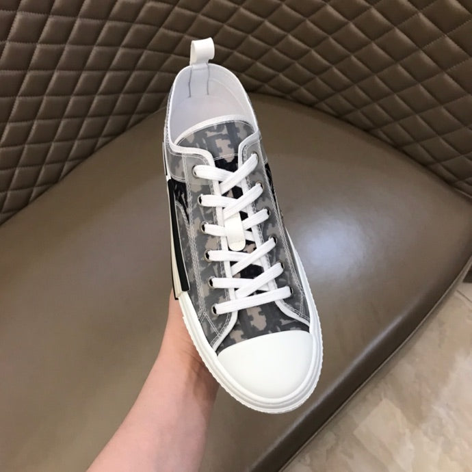 Anum Bags DIR B23 Black and White LOW-TOP SNEAKER