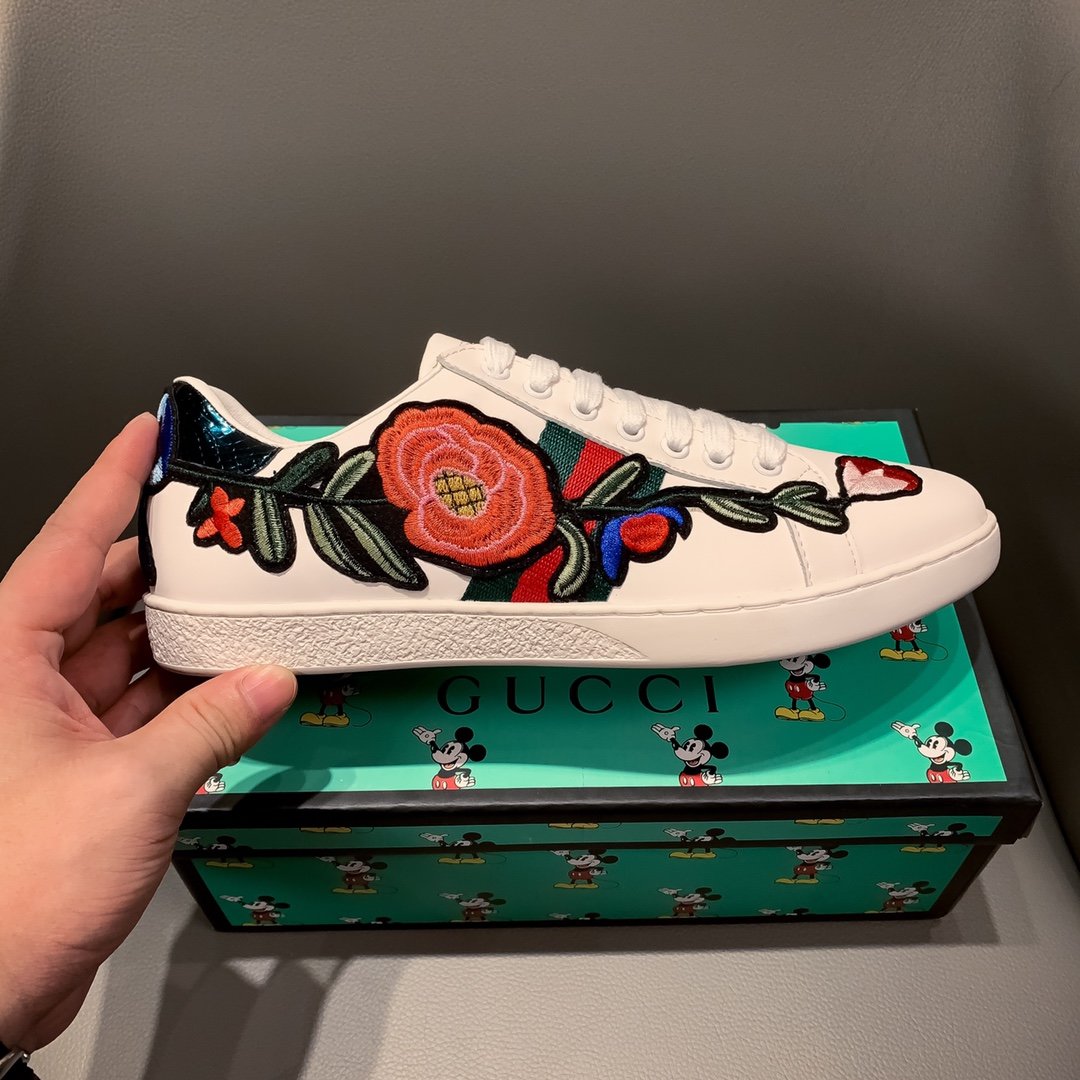 Ezyycart Bags MO-GCI Wmns Ace Embroidered 'Floral' SNEAKER 121