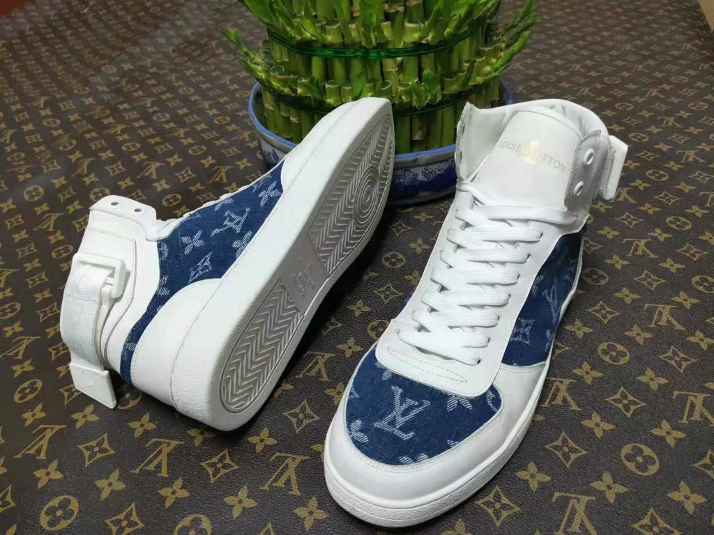 Anum Bags Luv Rivoli White Blue Sneaker