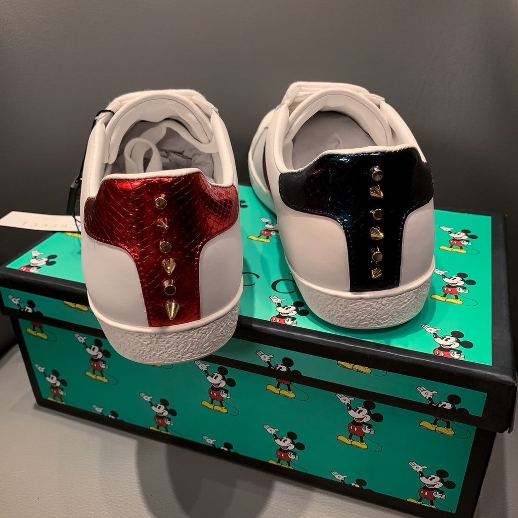 Ezyycart Bags MO-GCI ACE LEATHER SNEAKER WITH PEARL110