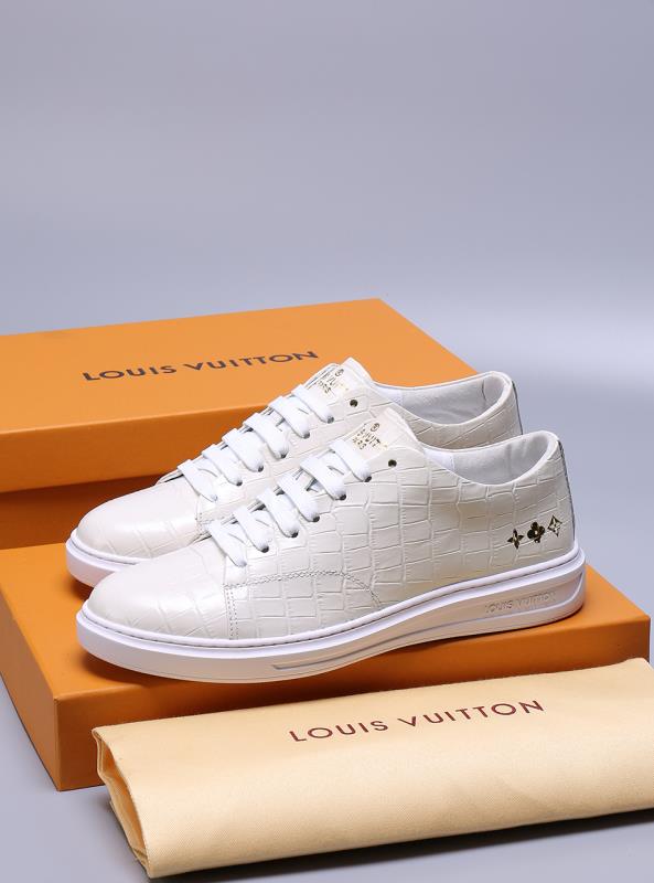 Anum Bags LUV Alligator White Sneaker
