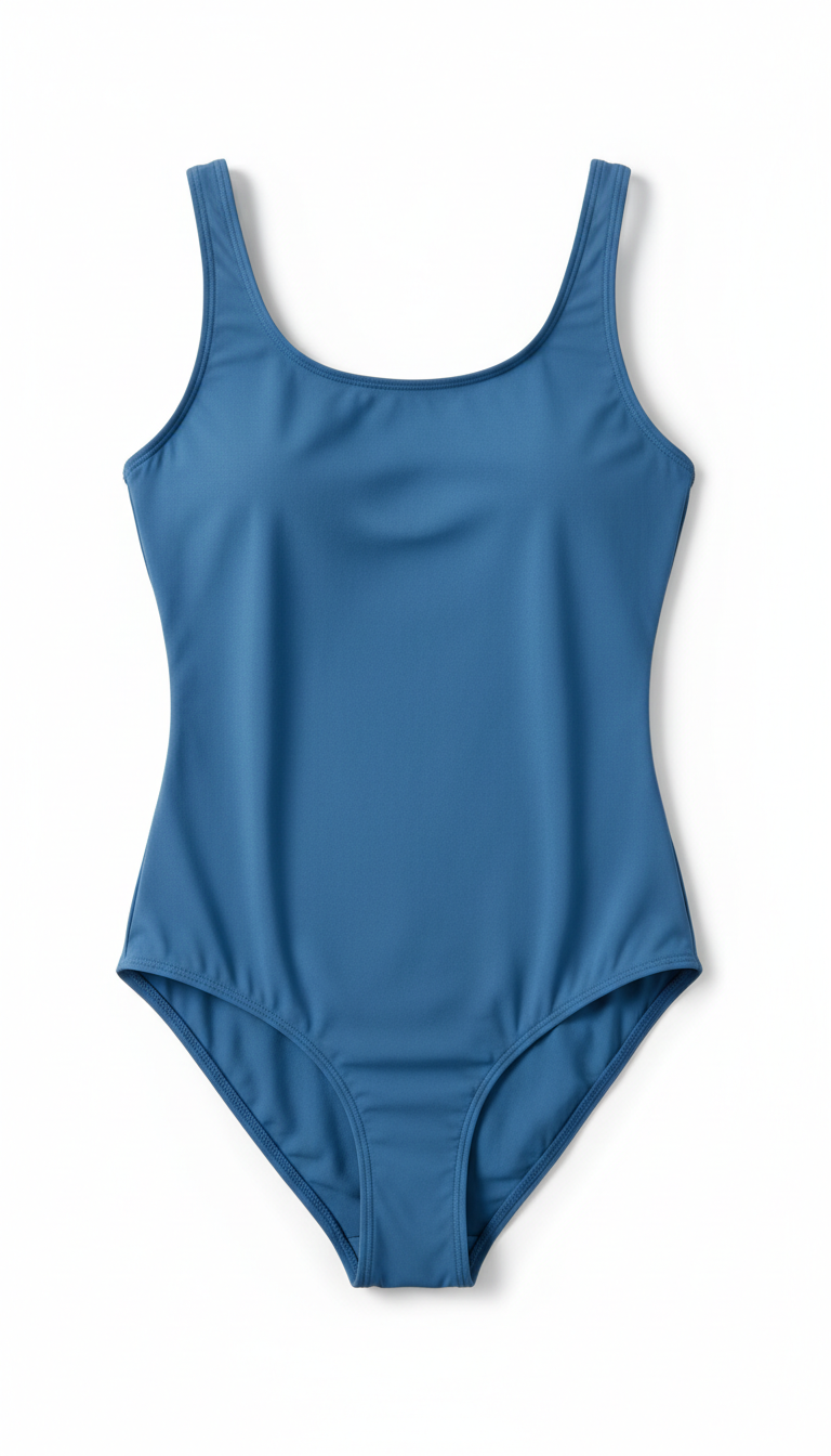 Eleganter Badeanzug in Ocean Blue