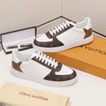Anum Bags LUV Casual Low White Brown Sneaker