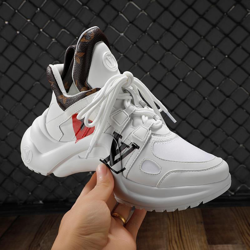Anum Bags LUV Archlight White Brown Sneaker