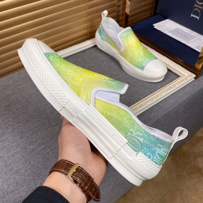 Anum Bags DIR B23 Slip Yellow And White LOW-TOP SNEAKER