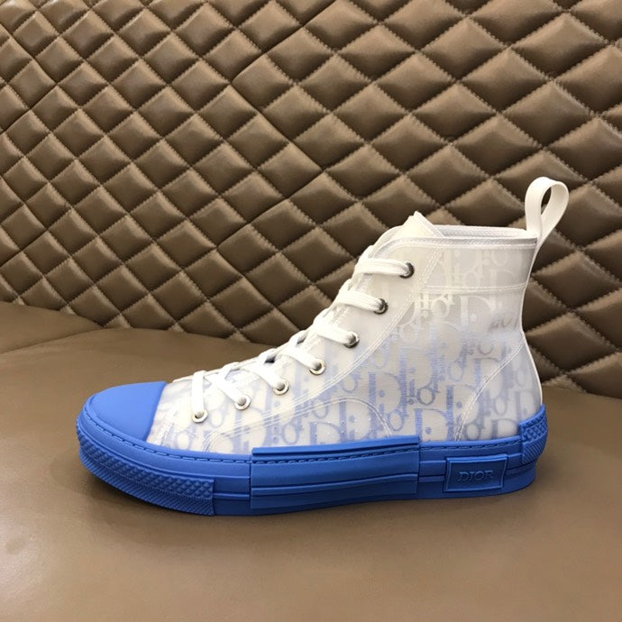 Anum Bags DIR B23 Oblique Gradient Blue HIGH-TOP SNEAKER