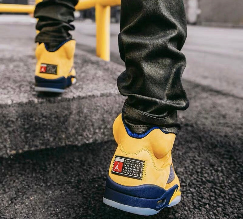 Ezyycart Bags AJ5 Michigan black and yellow
