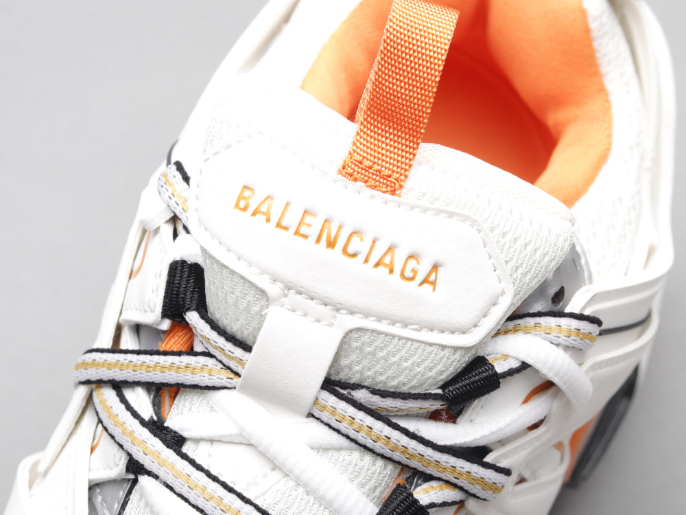 Ezyycart Bags Bla Track Orange White Sneaker