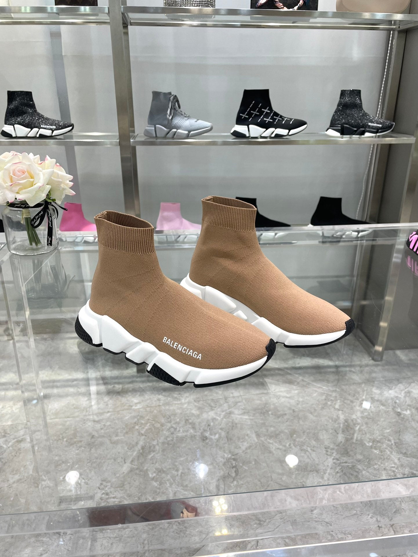 Ezyycart Bags Bla Speed Stretch Knit High Top
