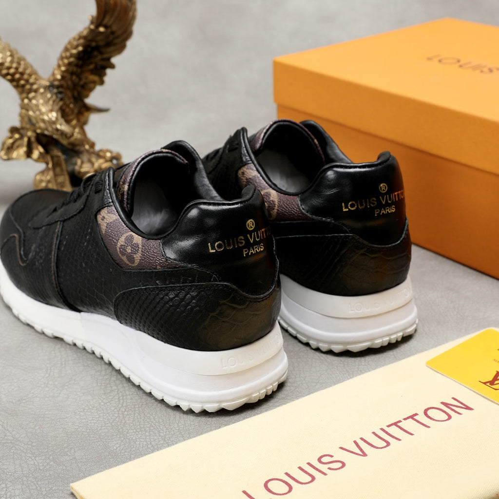Anum Bags LUV Run Away Low Top Black Brown Sneaker