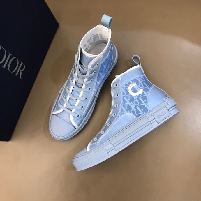 Anum Bags DIR B23 BLUE HIGH-TOP SNEAKER
