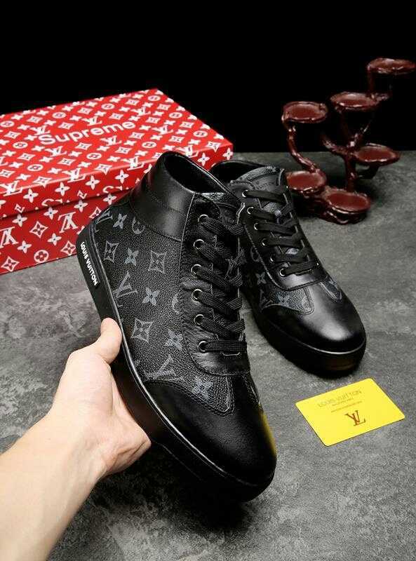 Anum Bags LUV HIgh Top Black Sneaker