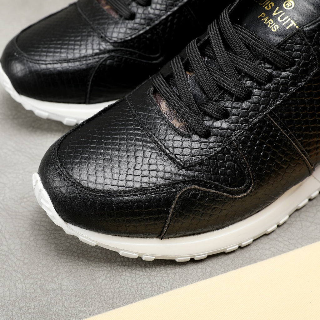 Anum Bags LUV Run Away Low Top Black Brown Sneaker