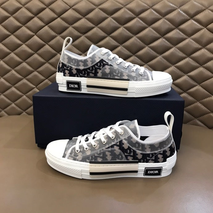 Anum Bags DIR B23 Black and White LOW-TOP SNEAKER