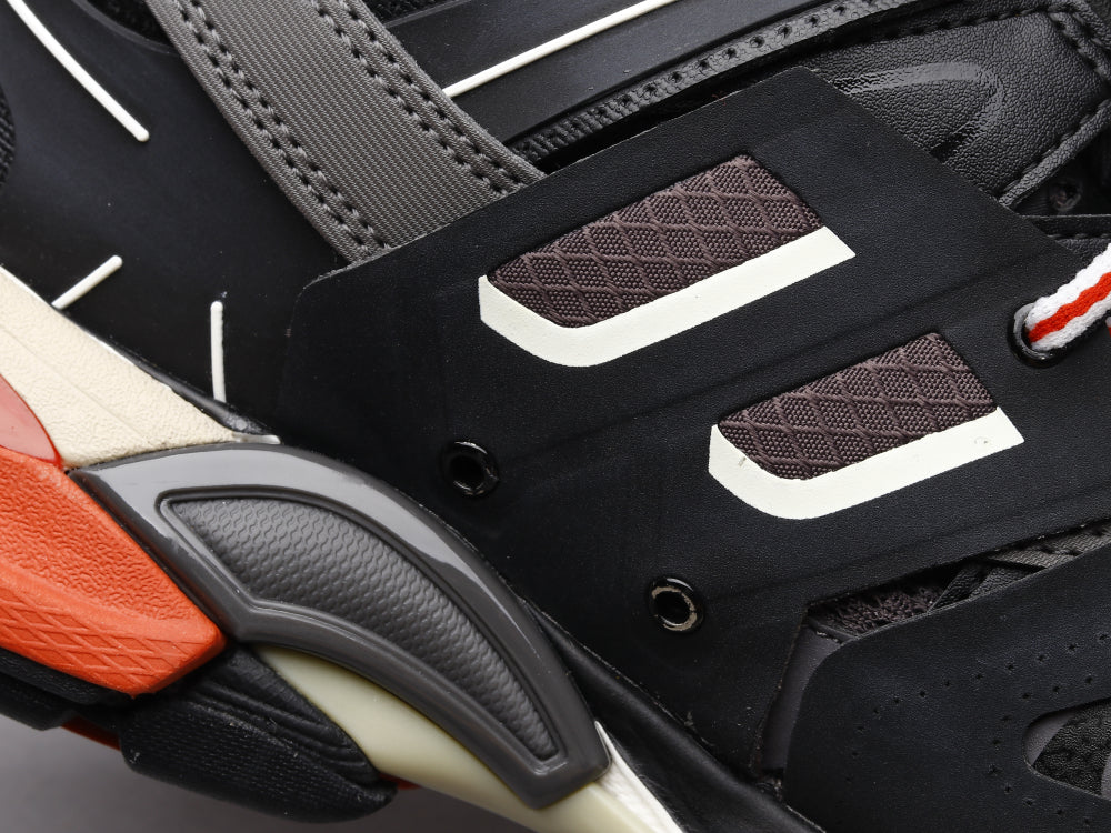 Ezyycart Bags Bla Track Black Red Sneaker