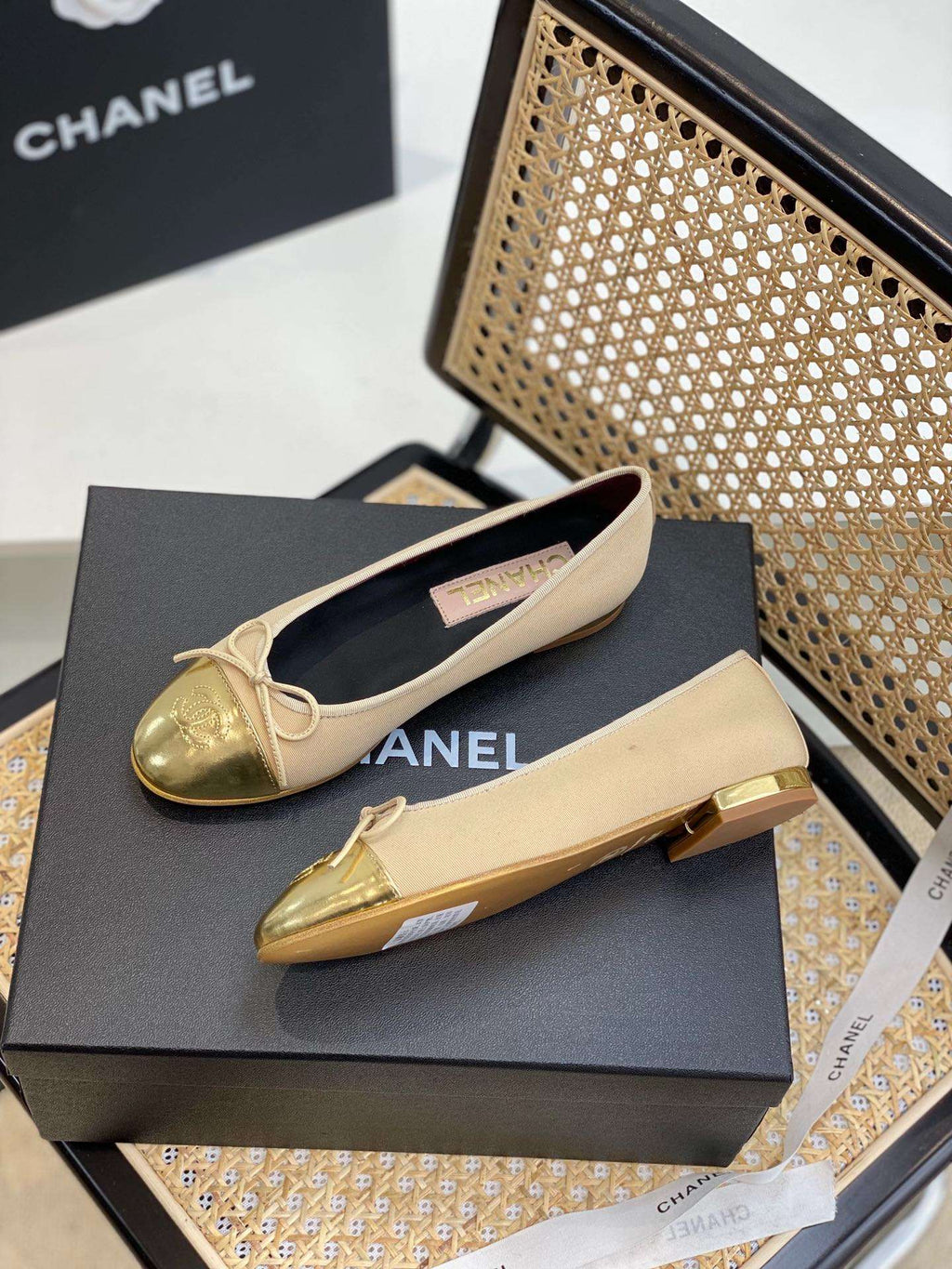 Anum Bags CHL FLATS GOLD BALLET