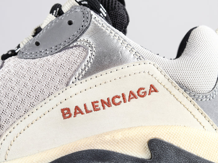 Ezyycart Bags Bla Triple S Red Silver Sneaker