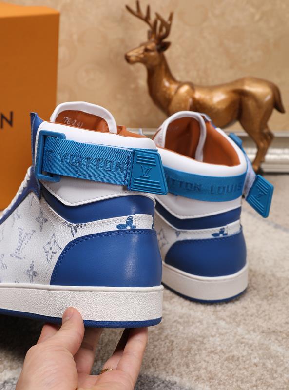 Anum Bags LUV Rivoli High Blue Sneaker