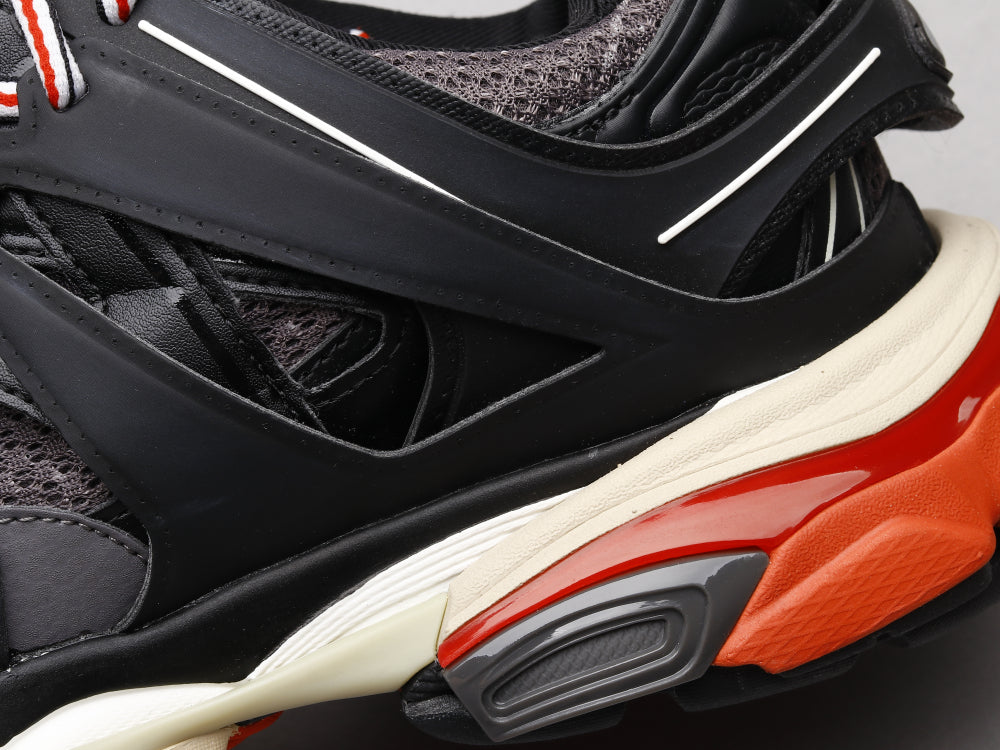 Ezyycart Bags Bla Track Black Red Sneaker
