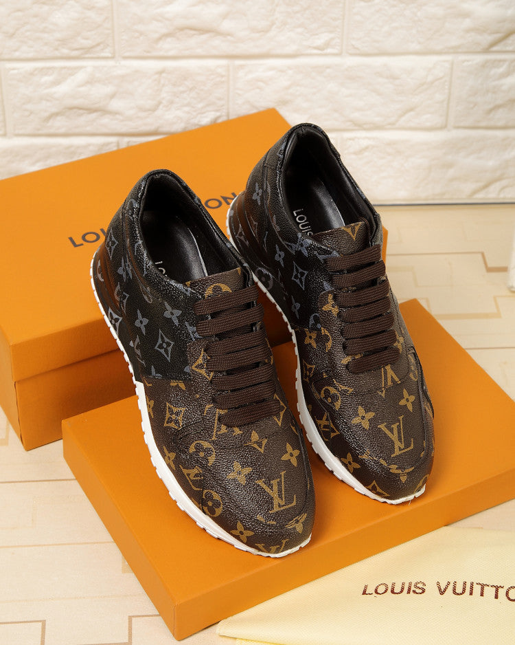 Anum Bags LUV Monogram Denim Brown Sneaker