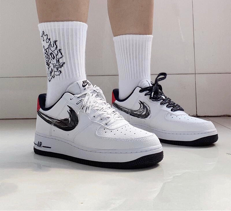 Ezyycart Bags AF1 black and white brush