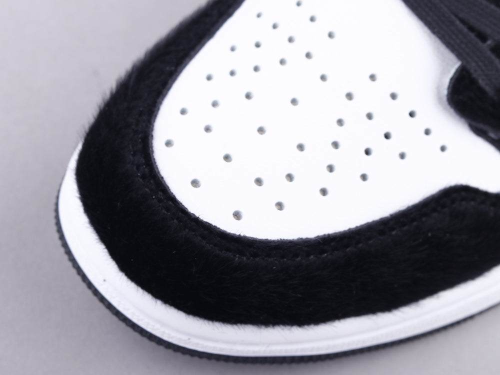 Ezyycart Bags AJ1 horsehair black and white