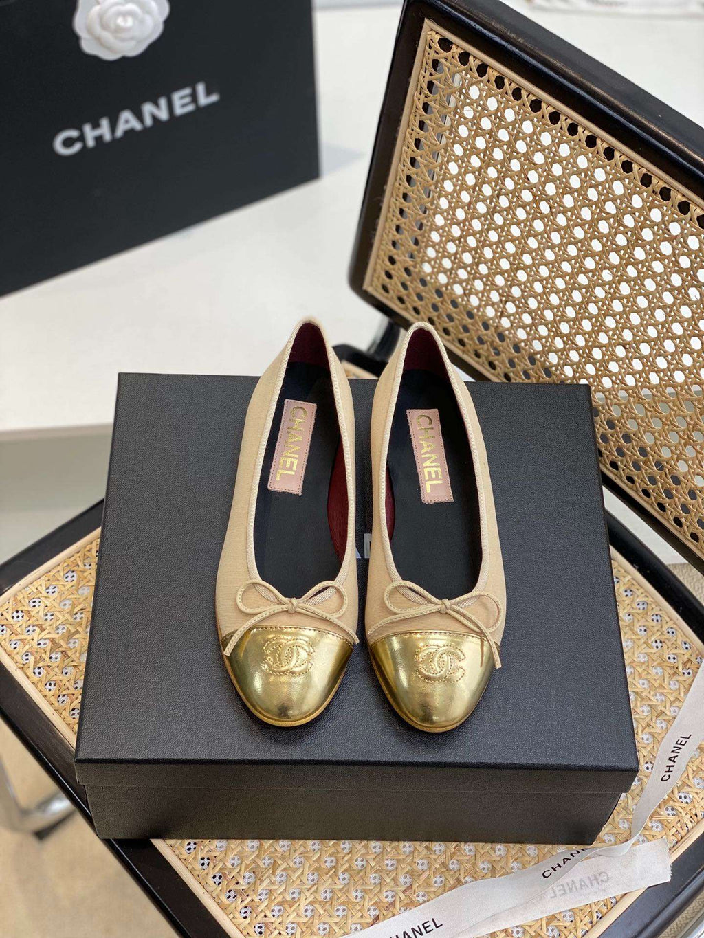 Anum Bags CHL FLATS GOLD BALLET