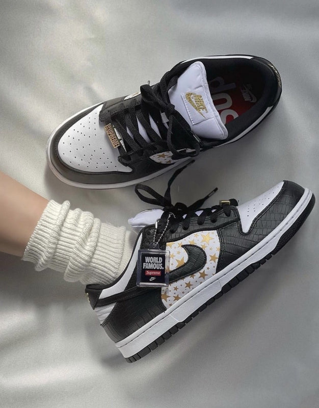 Ezyycart Bags SUP x DUNK black and white gold